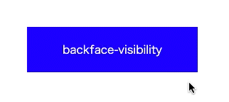 backface-visibilityプロパティをhiddenにしたボタン